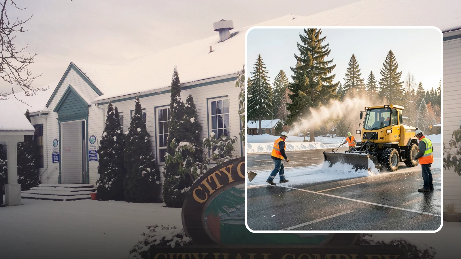 Parking Lot Snow Removal in Pacific, King County, WA - Plow and clear public parking lots and facility lots to keep them open and safe during winter weather.
