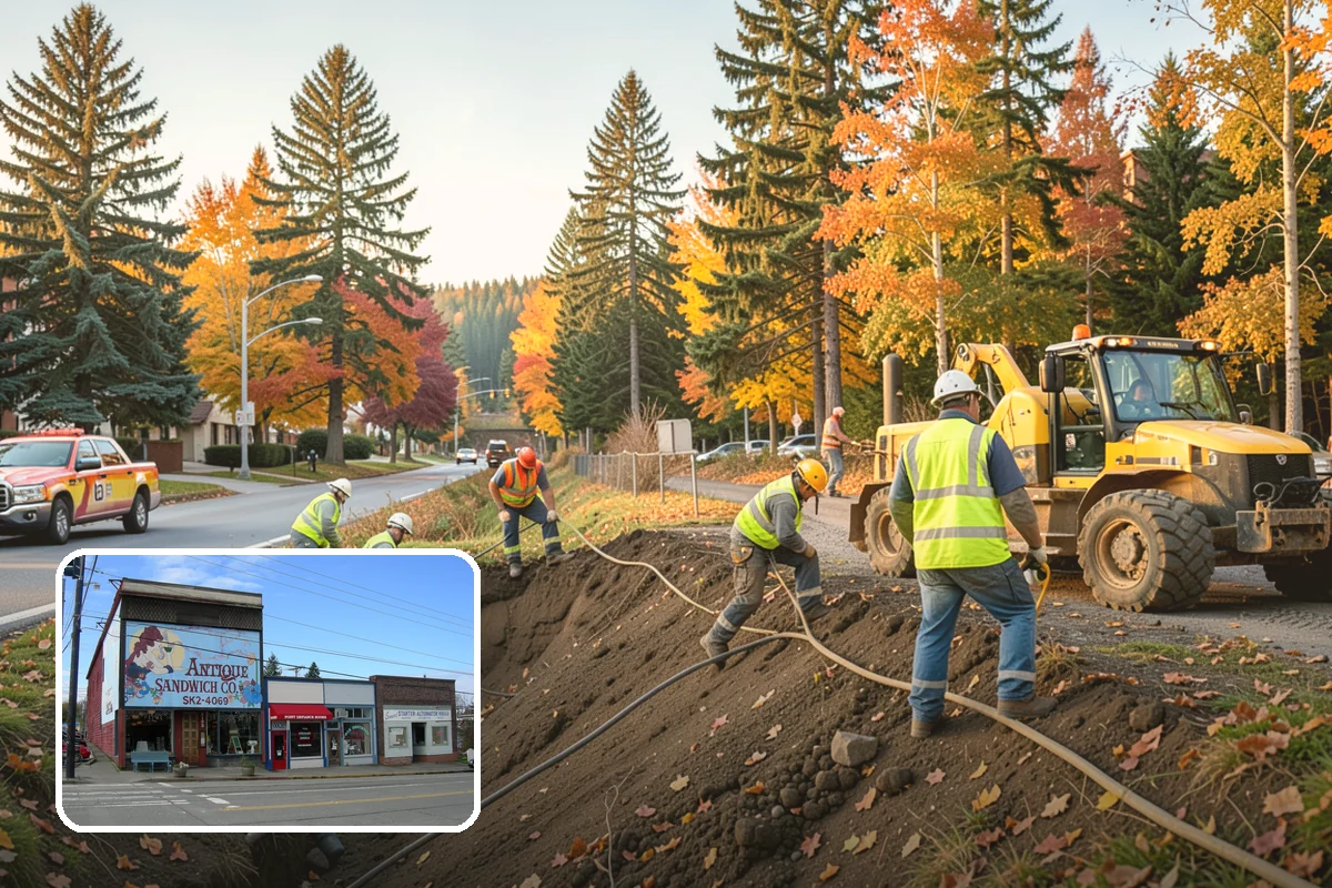 Parking Lot Snow Removal in Ruston, Pierce County, WA - Prioritizes ADA stalls and access aisles for compliance