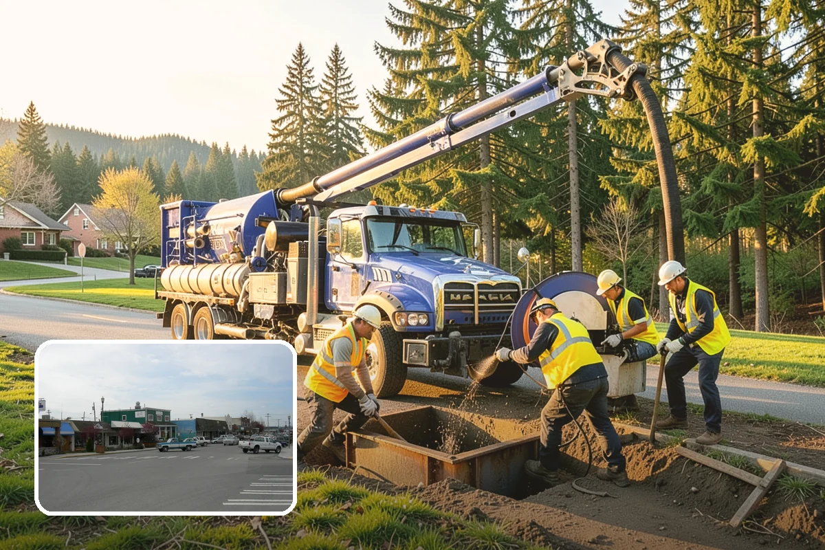 Parking Lot Snow Removal in Stanwood, Snohomish County, WA - Prioritizes ADA stalls and access aisles for compliance