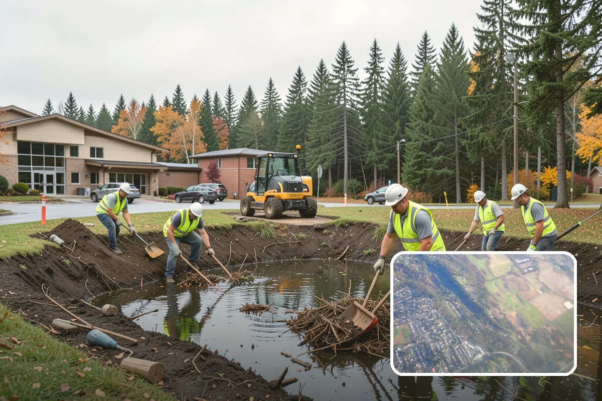 Parking Lot Sweeping in Algona, King County, WA - Litter and grit kept under control