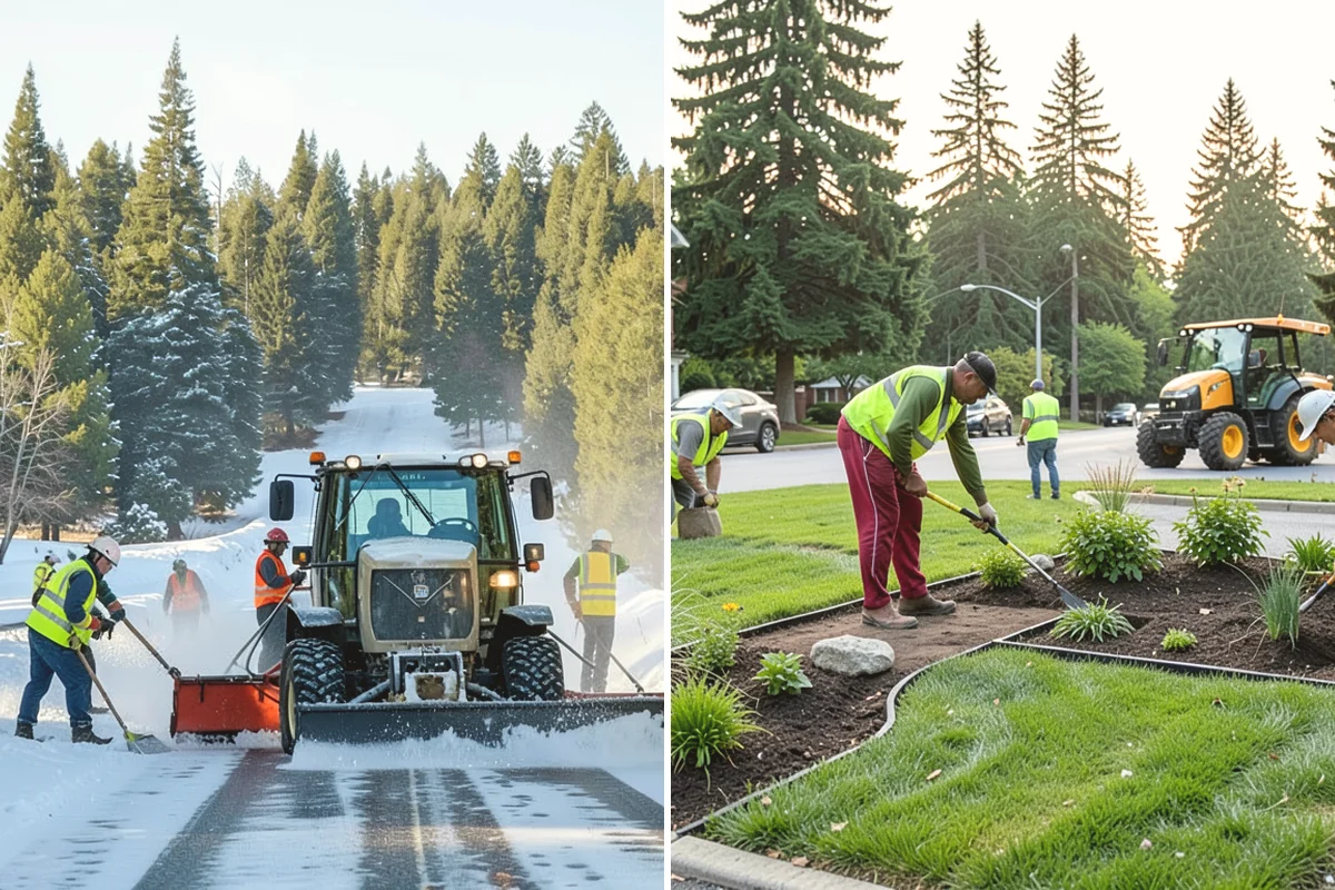 Parking Lot Sweeping in Burien, King County, WA - Map lots and identify low-use windows