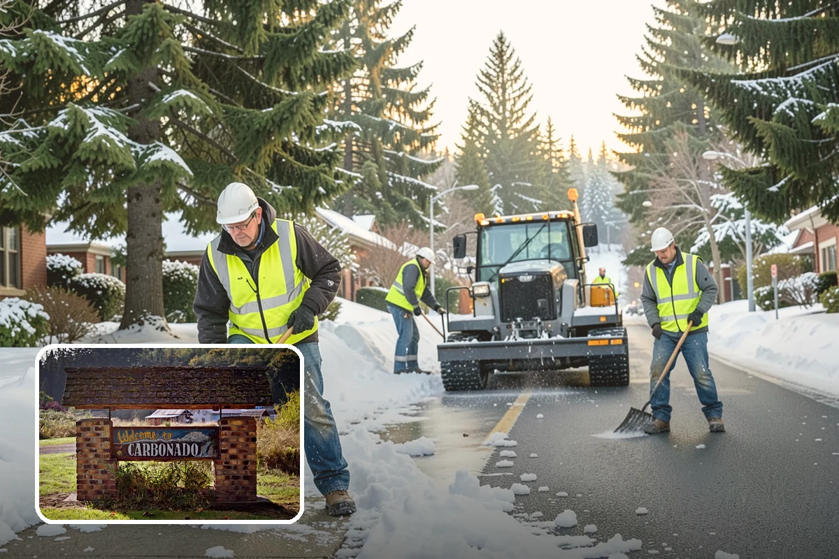 Parking Lot Sweeping in Carbonado, Pierce County, WA - Litter and grit kept under control