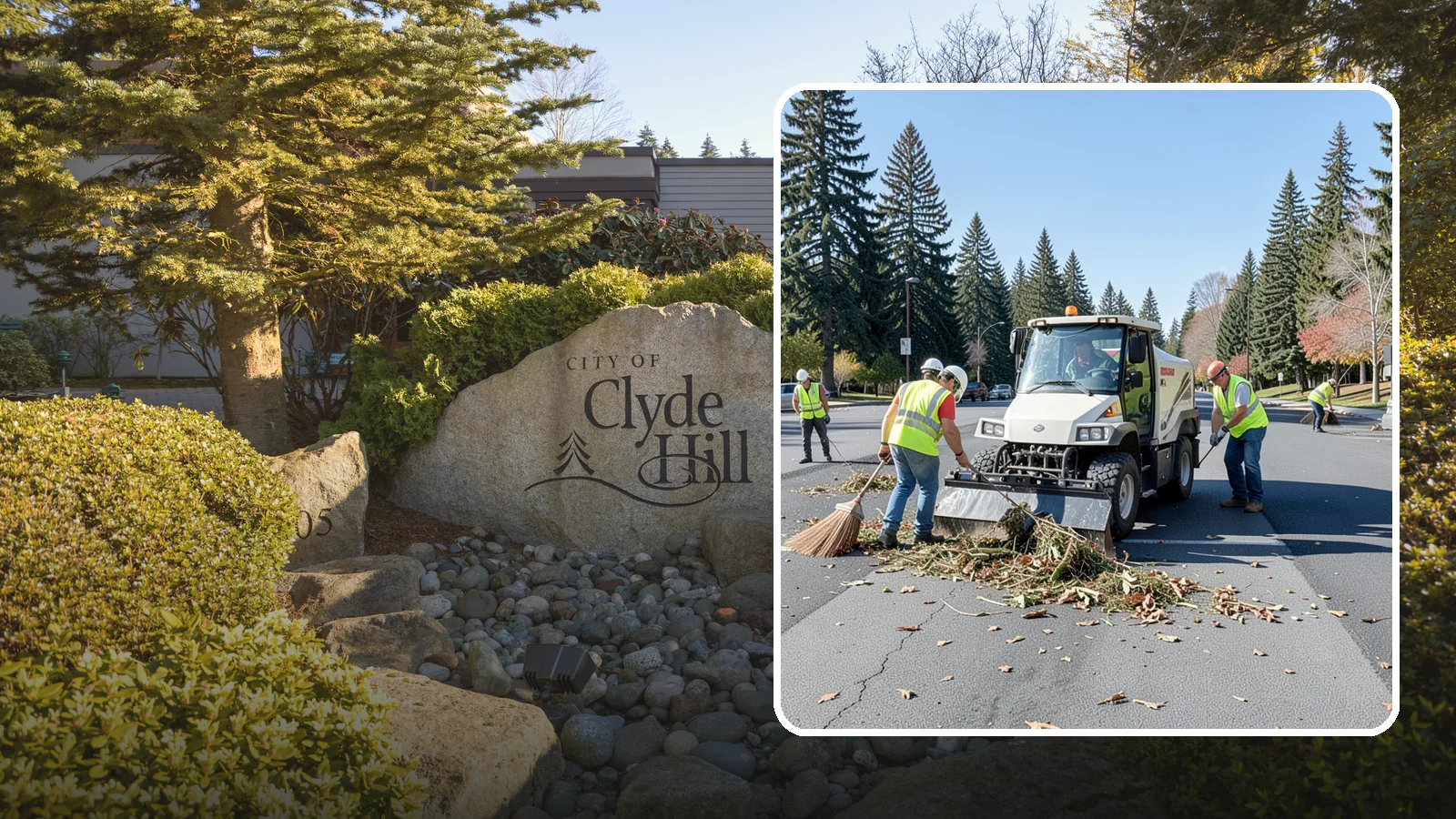 Parking Lot Sweeping in Clyde Hill, King County, WA - Scheduled sweeping of municipal parking lots and structures to control litter and debris.