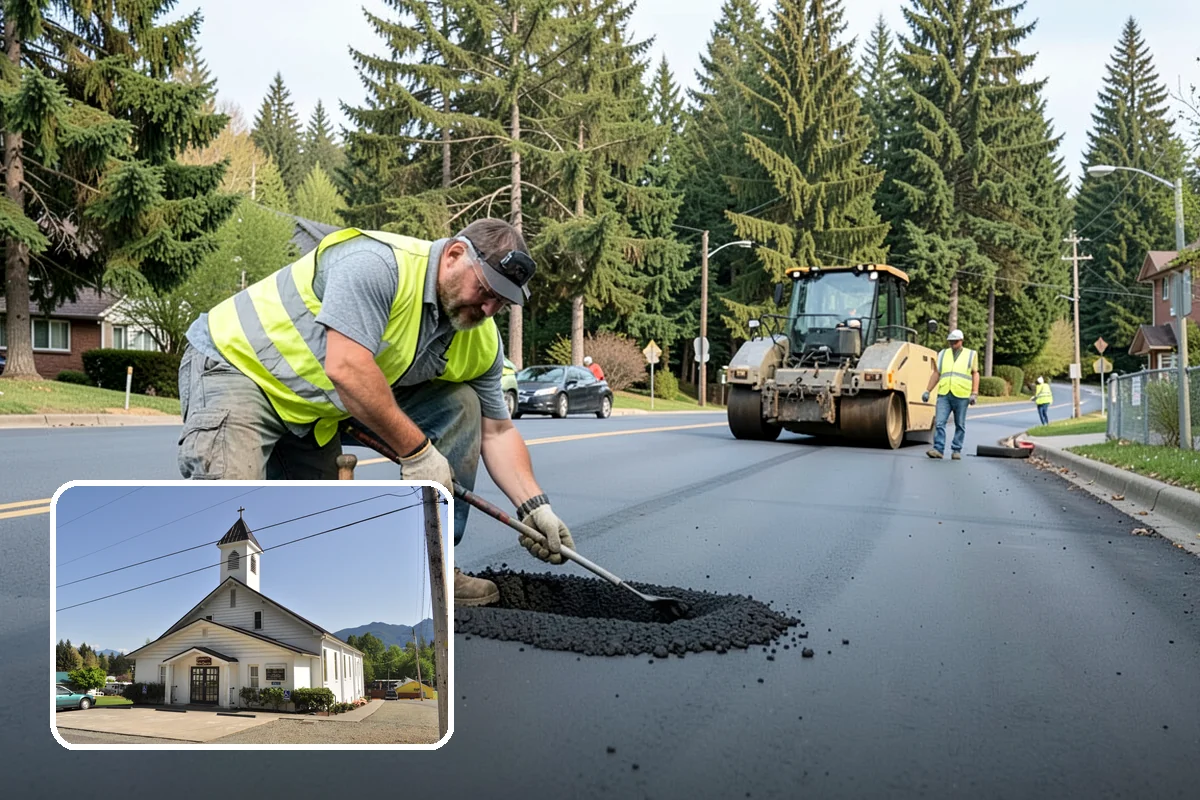 Parking Lot Sweeping in Concrete, Skagit County, WA - Litter and grit kept under control