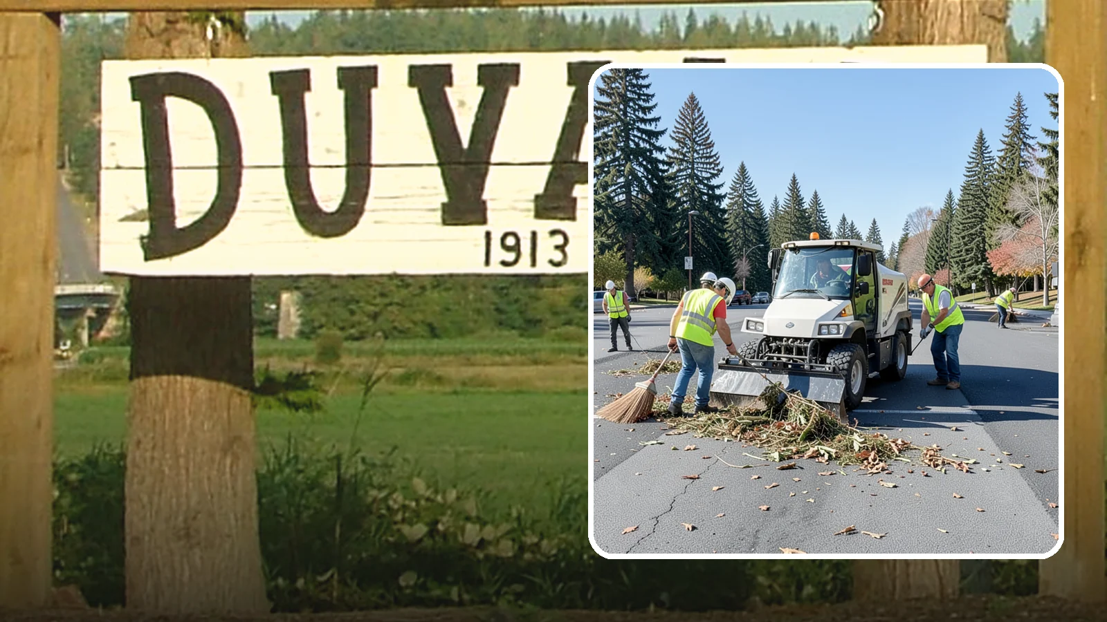 Parking Lot Sweeping in Duvall, King County, WA - Scheduled sweeping of municipal parking lots and structures to control litter and debris.