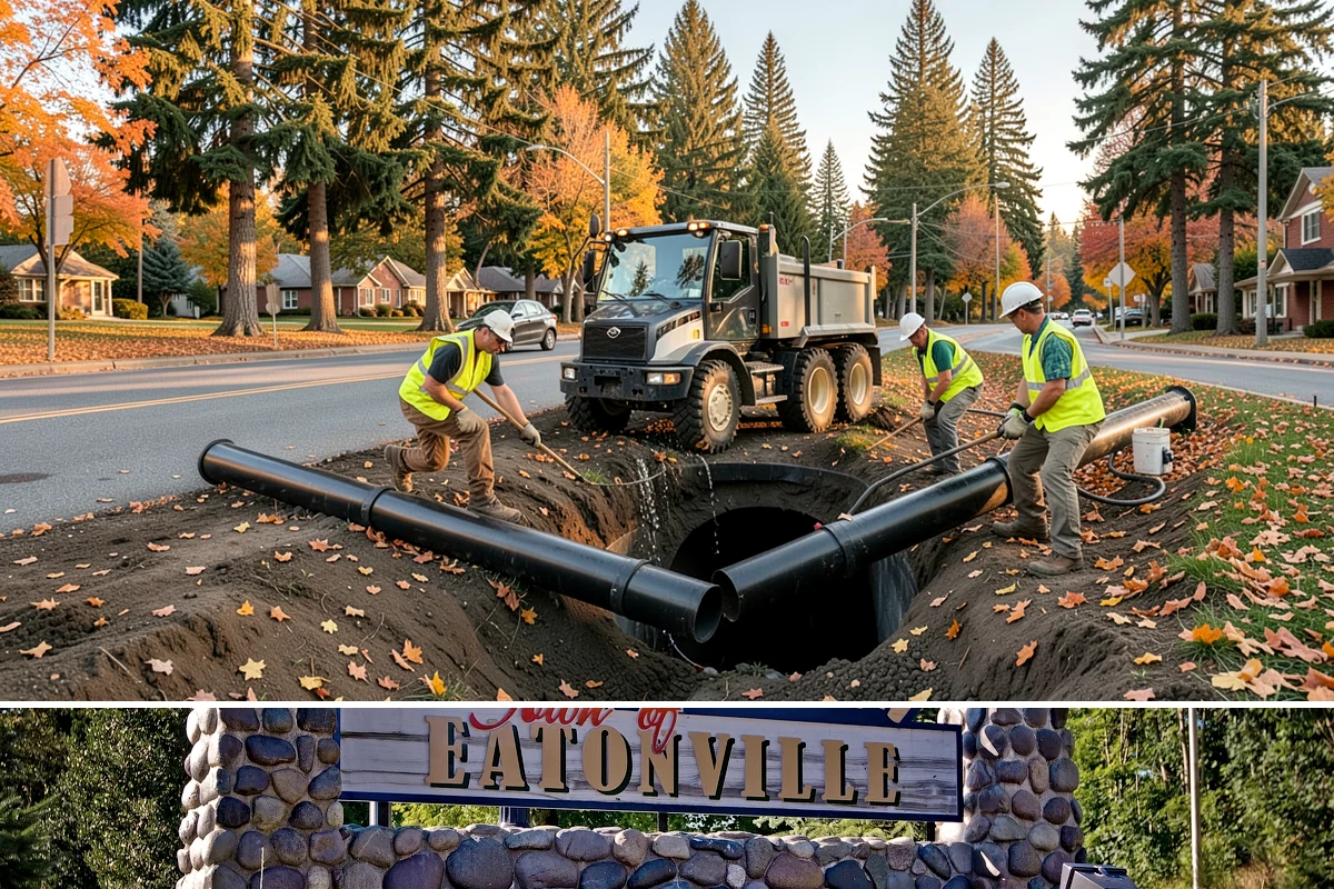 Parking Lot Sweeping in Eatonville, Pierce County, WA - Frequency rises in autumn as leaves collect and after events that draw heavy public turnout.