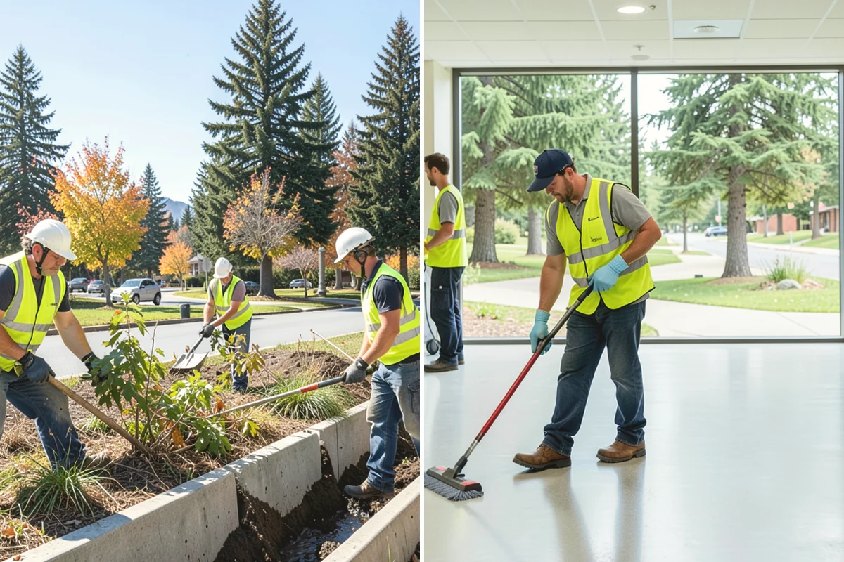 Parking Lot Sweeping in Edgewood, Pierce County, WA - Map lots and identify low-use windows