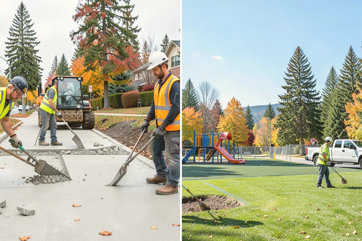 Parking Lot Sweeping in Edmonds, Snohomish County, WA - Map lots and identify low-use windows
