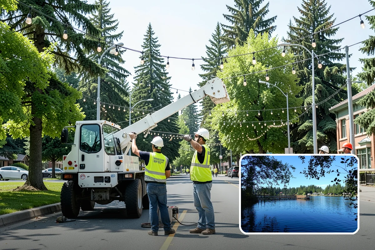 Parking Lot Sweeping in Federal Way, King County, WA - Litter and grit kept under control