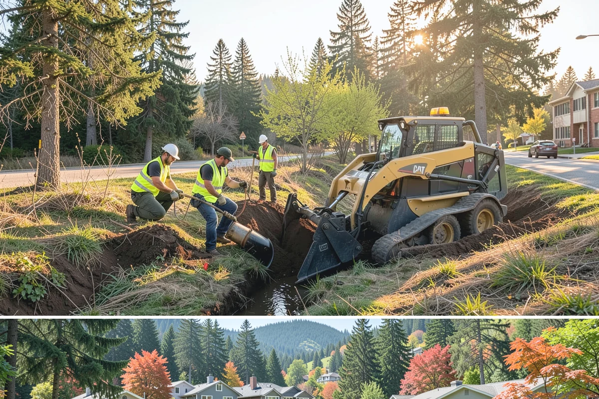 Parking Lot Sweeping in Fircrest, Pierce County, WA - Frequency rises in autumn as leaves collect and after events that draw heavy public turnout.