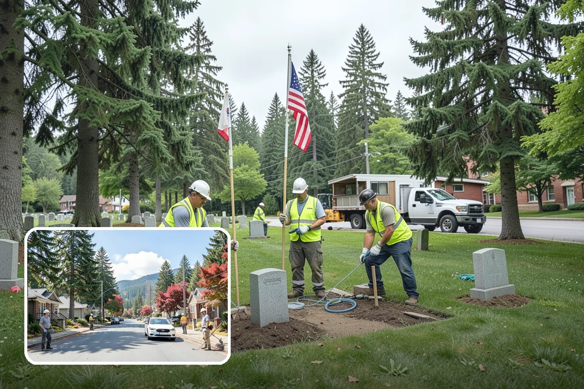 Parking Lot Sweeping in Hunts Point, King County, WA - Litter and grit kept under control