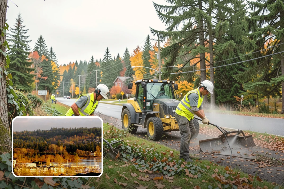 Parking Lot Sweeping in Kenmore, King County, WA - Litter and grit kept under control