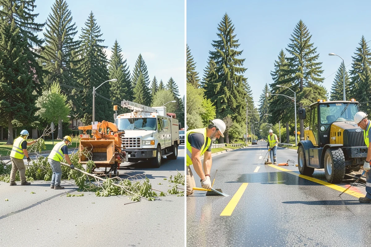 Parking Lot Sweeping in Kent, King County, WA - Map lots and identify low-use windows