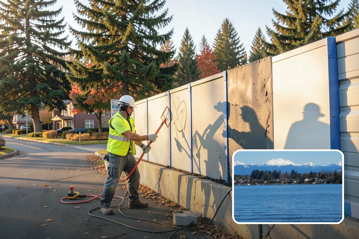 Parking Lot Sweeping in Lake Stevens, Snohomish County, WA - Litter and grit kept under control