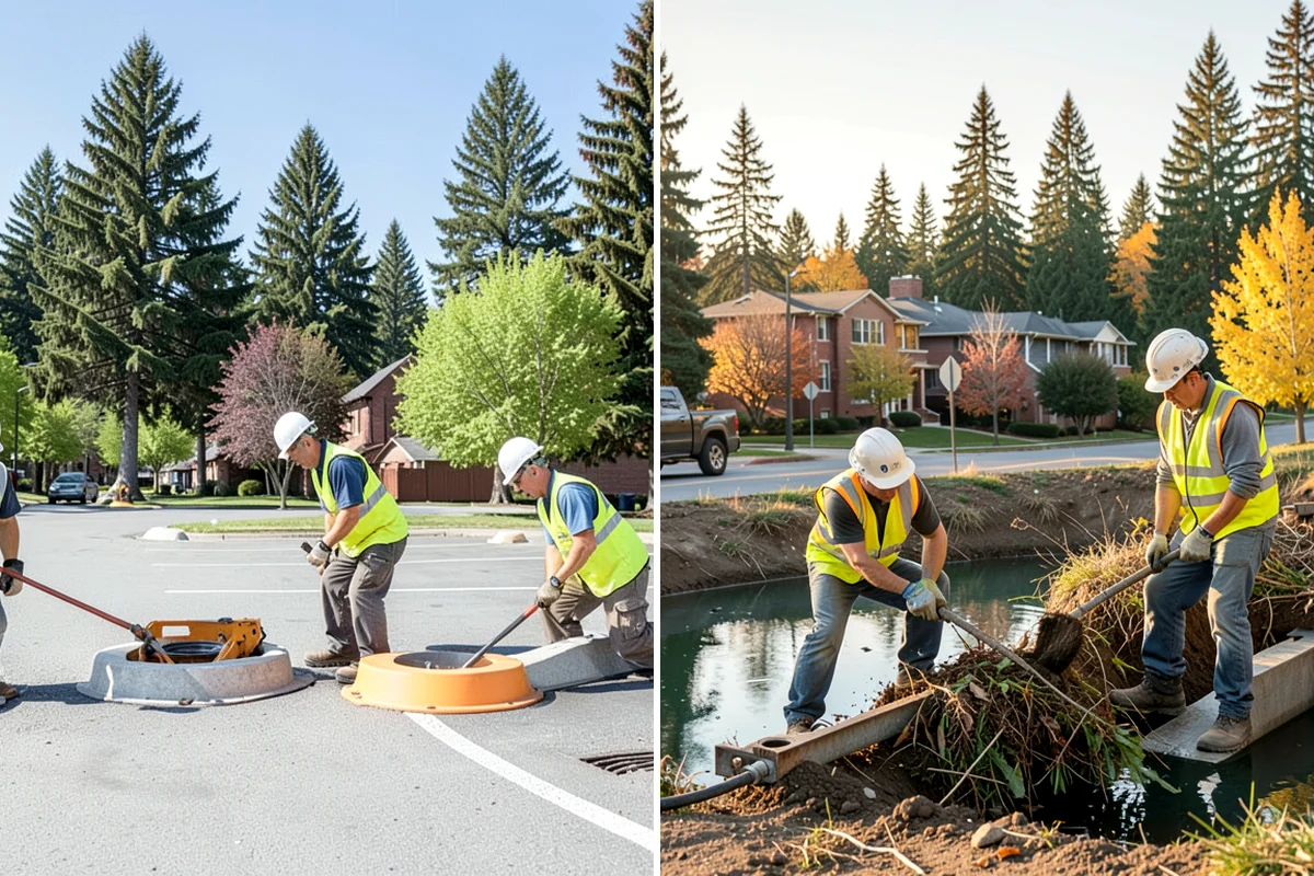 Parking Lot Sweeping in Lyman, Skagit County, WA - Map lots and identify low-use windows