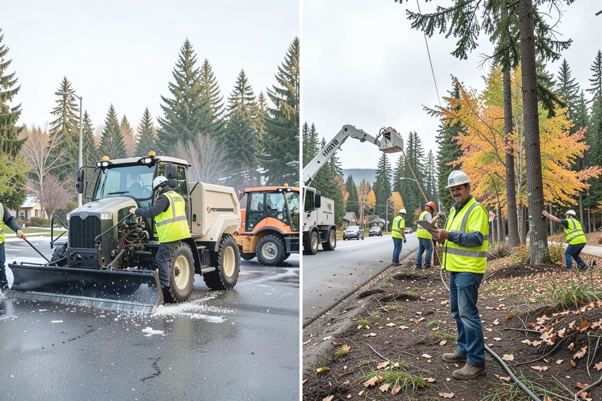 Parking Lot Sweeping in Marysville, Snohomish County, WA - Map lots and identify low-use windows
