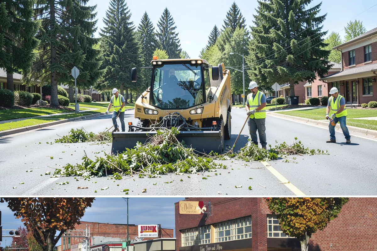 Parking Lot Sweeping in Puyallup, Pierce County, WA - Frequency rises in autumn as leaves collect and after events that draw heavy public turnout.