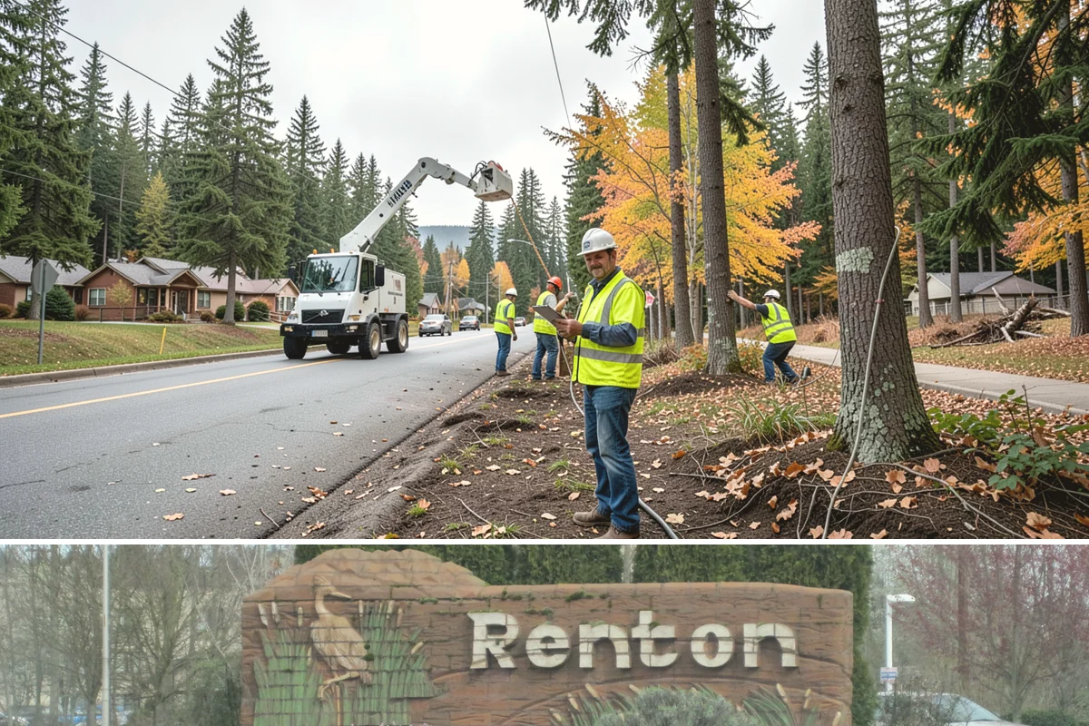 Parking Lot Sweeping in Renton, King County, WA - Frequency rises in autumn as leaves collect and after events that draw heavy public turnout.