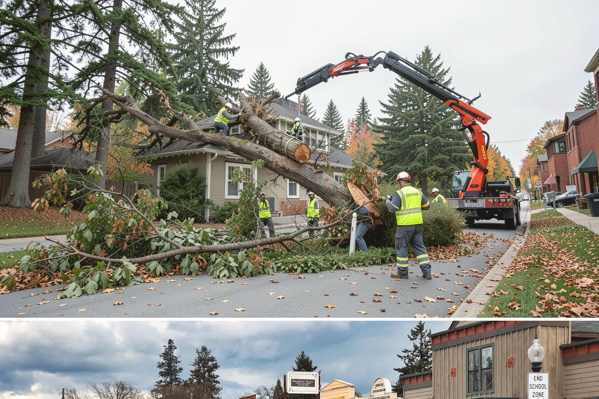 Parking Lot Sweeping in Roy, Pierce County, WA - Frequency rises in autumn as leaves collect and after events that draw heavy public turnout.