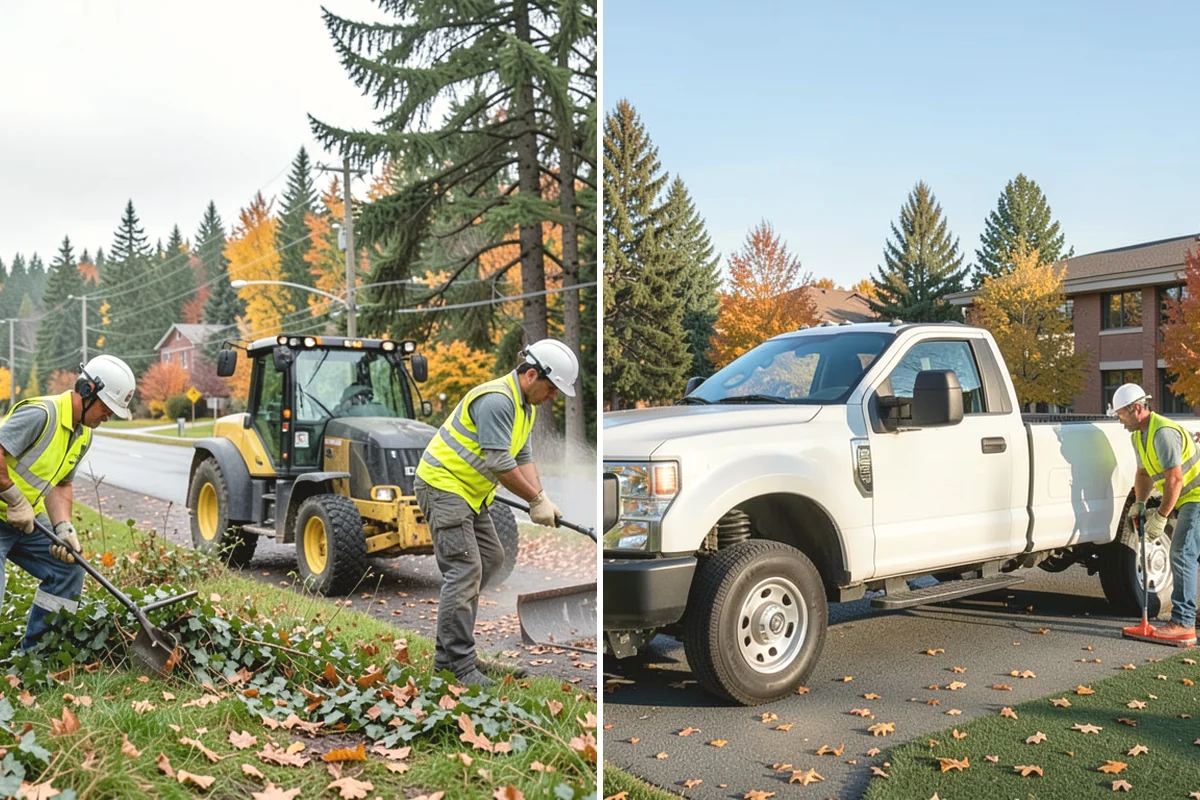 Parking Lot Sweeping in Ruston, Pierce County, WA - Map lots and identify low-use windows