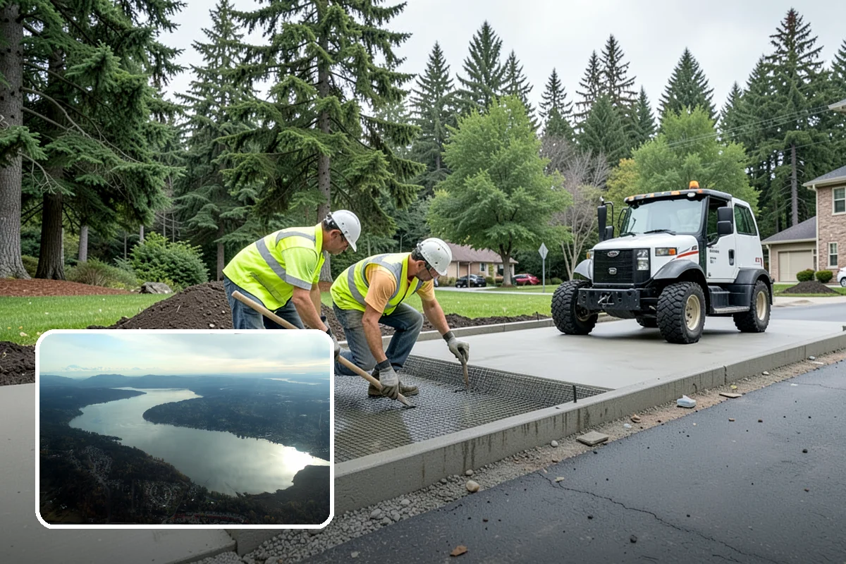 Parking Lot Sweeping in Sammamish, King County, WA - Litter and grit kept under control