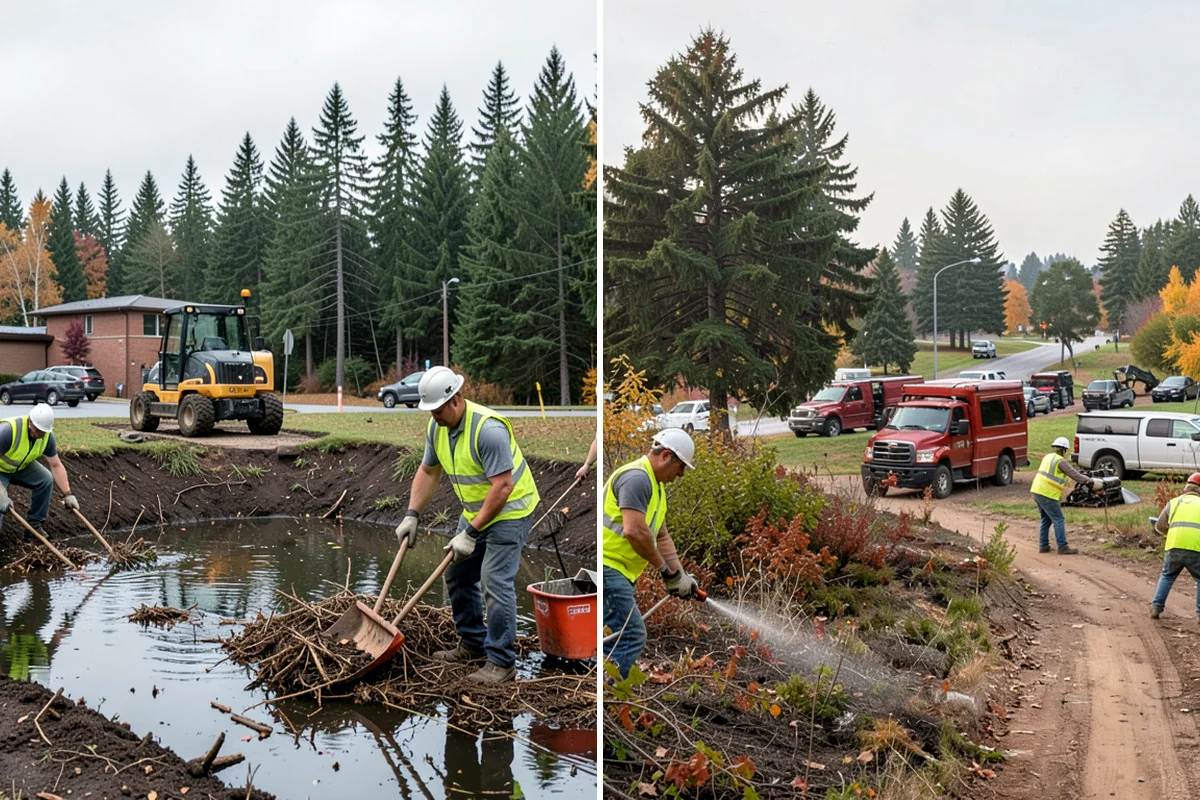 Parking Lot Sweeping in Sedro-Woolley, Skagit County, WA - Map lots and identify low-use windows