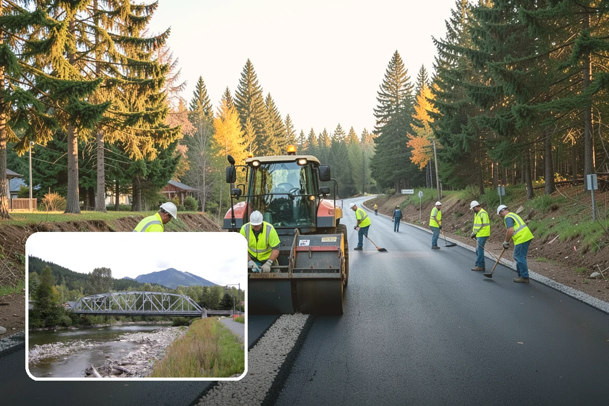 Parking Lot Sweeping in Skykomish, King County, WA - Litter and grit kept under control