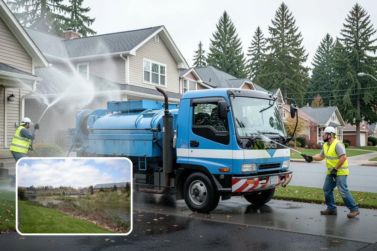 Parking Lot Sweeping in Tukwila, King County, WA - Litter and grit kept under control