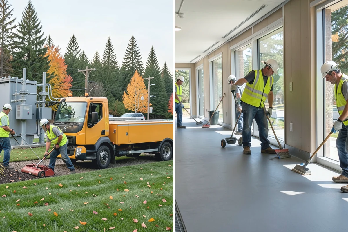 Parking Lot Sweeping in Wilkeson, Pierce County, WA - Map lots and identify low-use windows