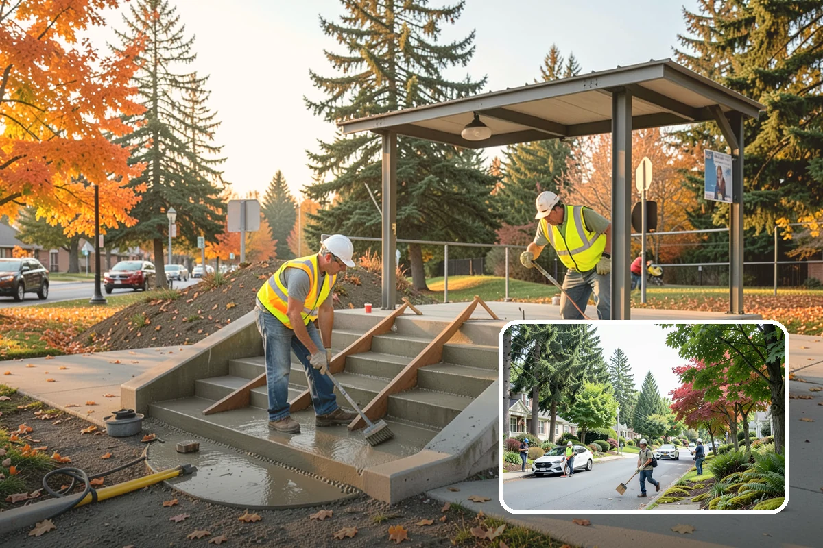 Parking Stall Numbering in Beaux Arts Village, King County, WA - Maximizes usable capacity through efficient stall layout