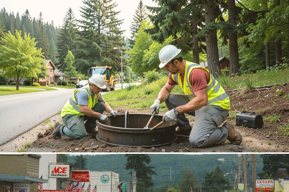 Parking Stall Numbering in Carnation, King County, WA - Striping and stenciling are scheduled in dry weather, making late spring through early fall the most dependable window.