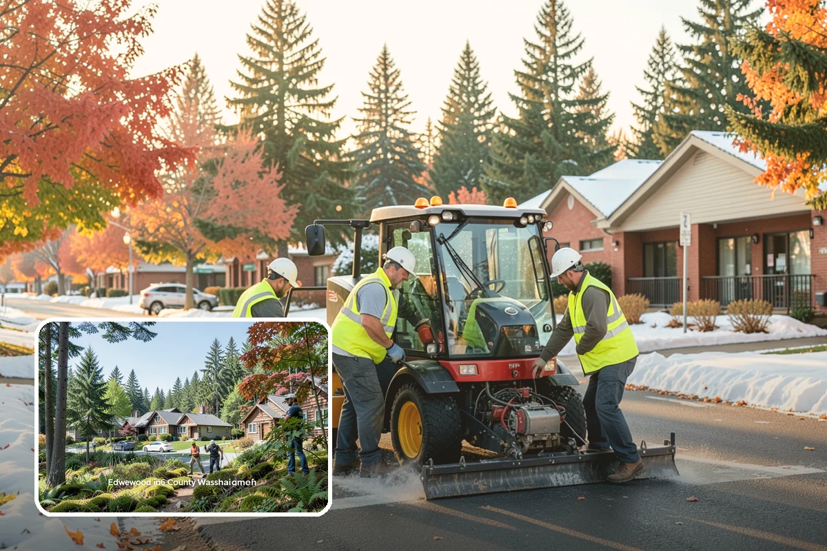 Parking Stall Numbering in Edgewood, Pierce County, WA - Maximizes usable capacity through efficient stall layout
