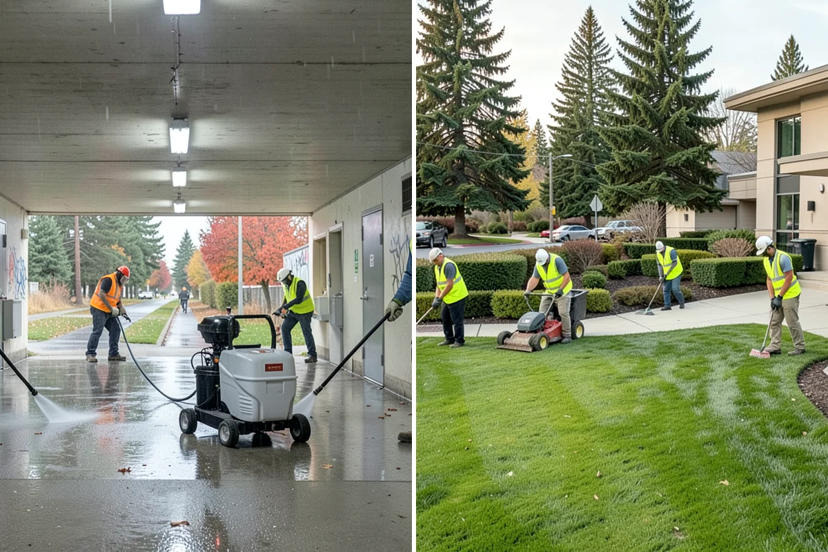 Parking Stall Numbering in Fircrest, Pierce County, WA - Measure the lot and plan stall and aisle dimensions