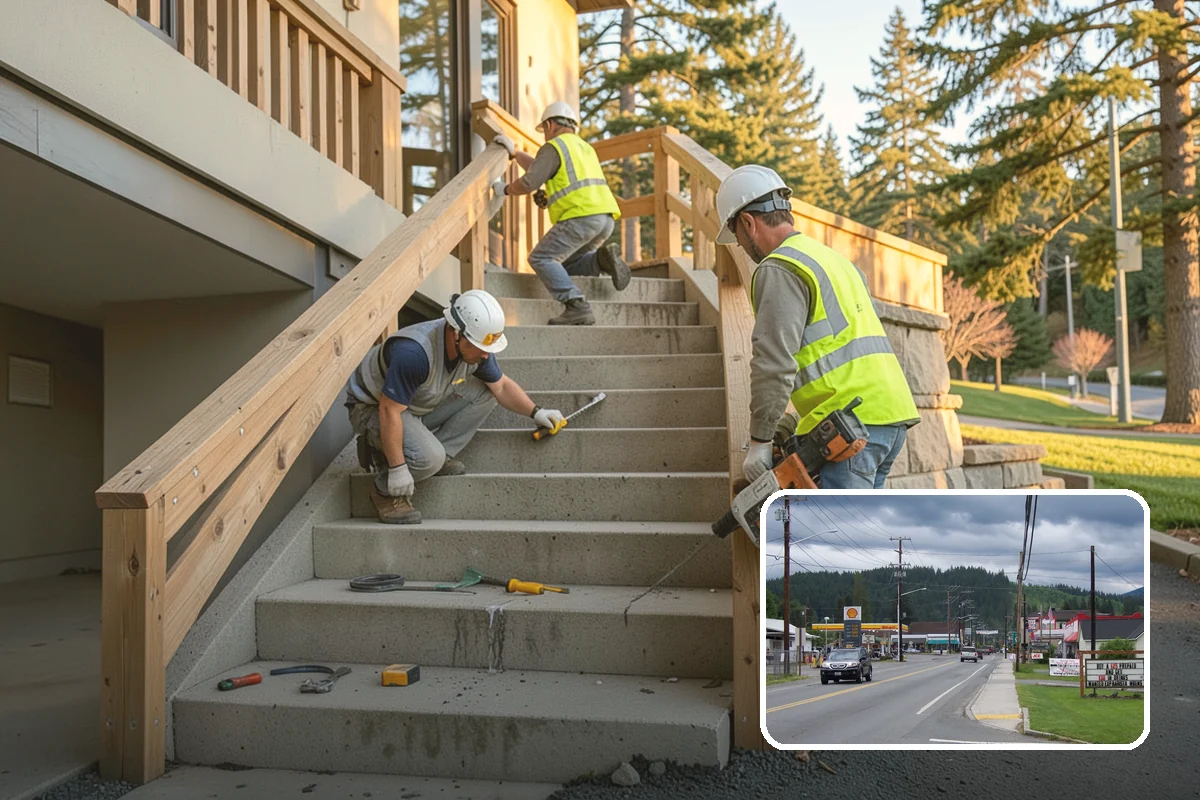 Parking Stall Numbering in Granite Falls, Snohomish County, WA - Maximizes usable capacity through efficient stall layout