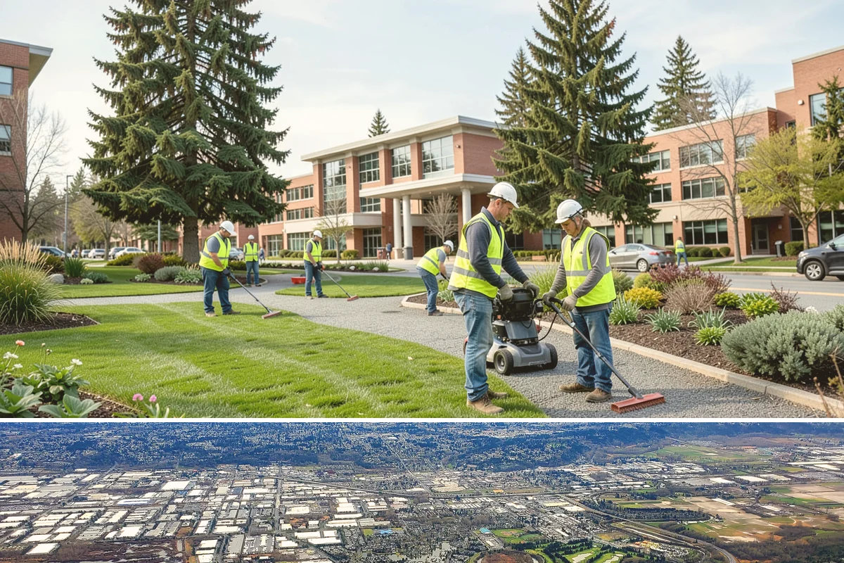 Parking Stall Numbering in Kent, King County, WA - Striping and stenciling are scheduled in dry weather, making late spring through early fall the most dependable window.