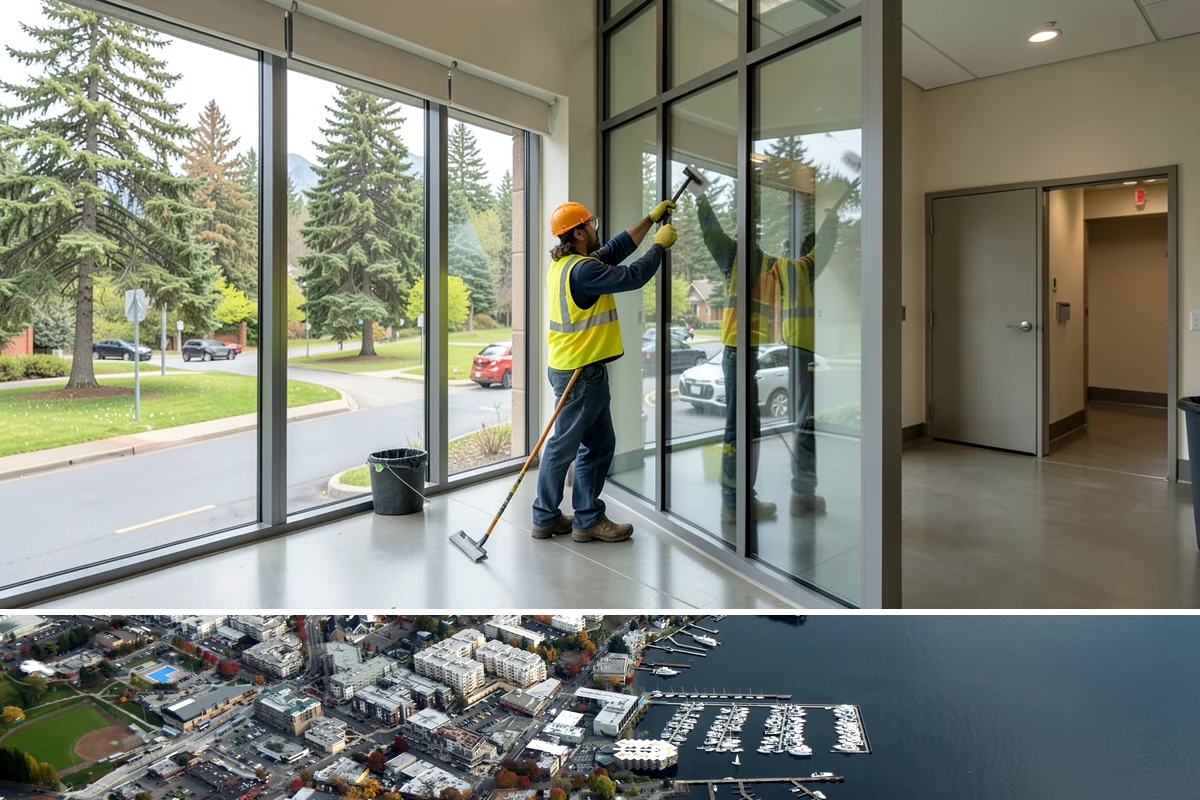 Parking Stall Numbering in Kirkland, King County, WA - Striping and stenciling are scheduled in dry weather, making late spring through early fall the most dependable window.