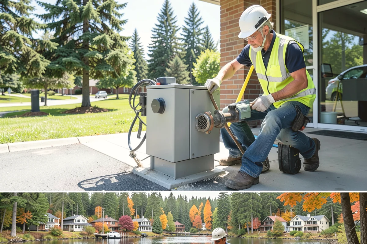 Parking Stall Numbering in La Conner, Skagit County, WA - Striping and stenciling are scheduled in dry weather, making late spring through early fall the most dependable window.