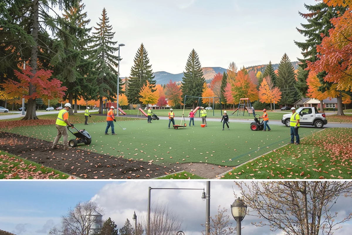 Parking Stall Numbering in Marysville, Snohomish County, WA - Striping and stenciling are scheduled in dry weather, making late spring through early fall the most dependable window.