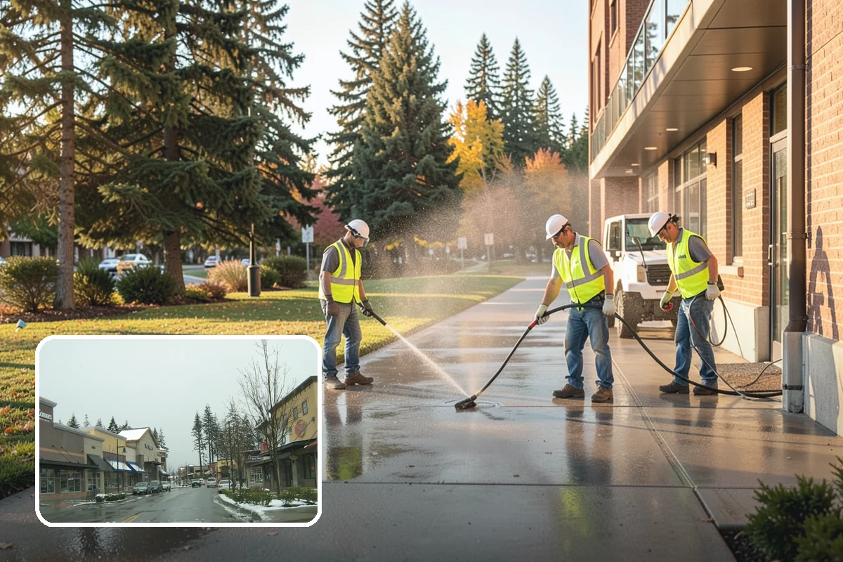 Parking Stall Numbering in Mill Creek, Snohomish County, WA - Maximizes usable capacity through efficient stall layout