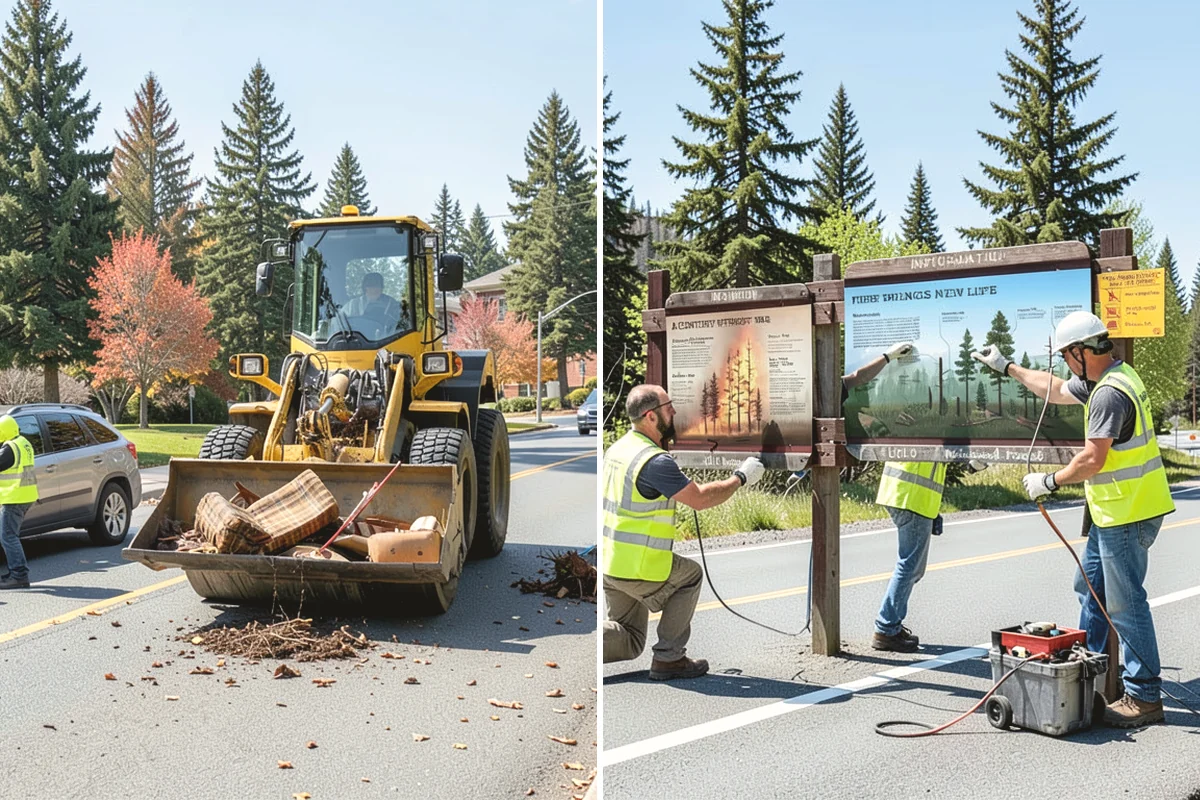 Parking Stall Numbering in Mill Creek, Snohomish County, WA - Measure the lot and plan stall and aisle dimensions