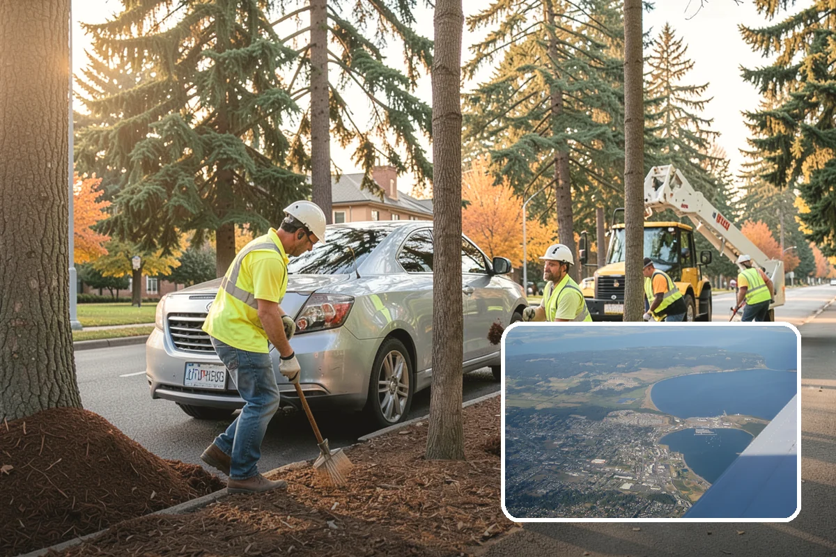 Parking Stall Numbering in Oak Harbor, Island County, WA - Maximizes usable capacity through efficient stall layout