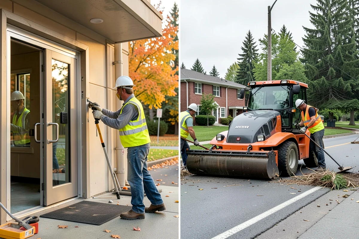 Parking Stall Numbering in Puyallup, Pierce County, WA - Measure the lot and plan stall and aisle dimensions