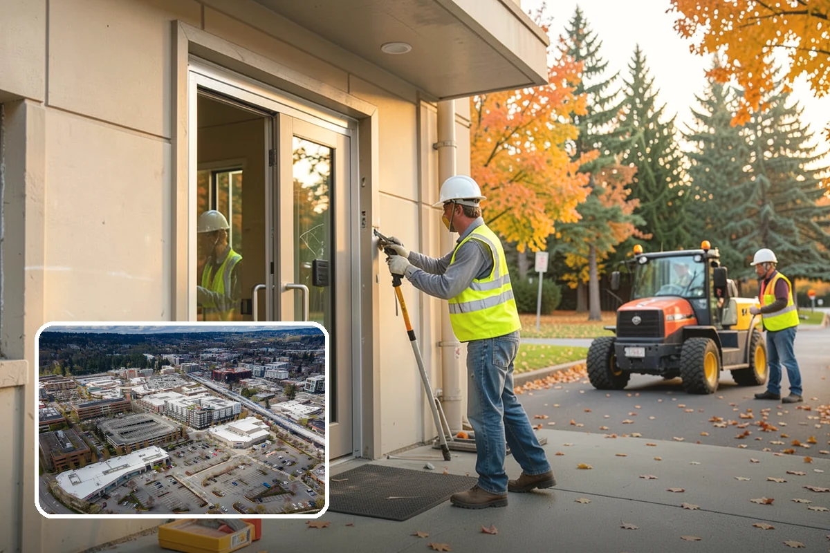 Parking Stall Numbering in Redmond, King County, WA - Maximizes usable capacity through efficient stall layout