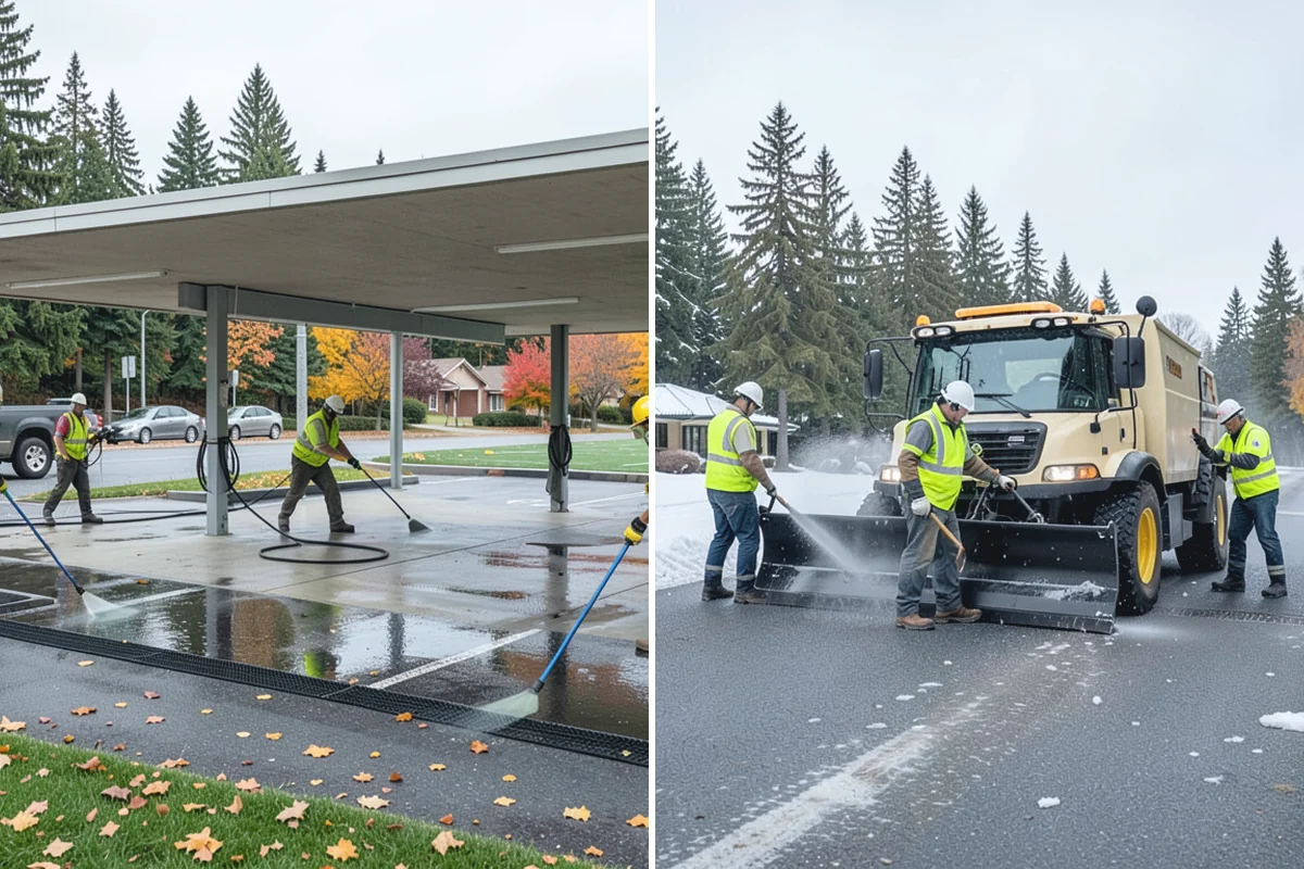 Parking Stall Numbering in Skykomish, King County, WA - Measure the lot and plan stall and aisle dimensions