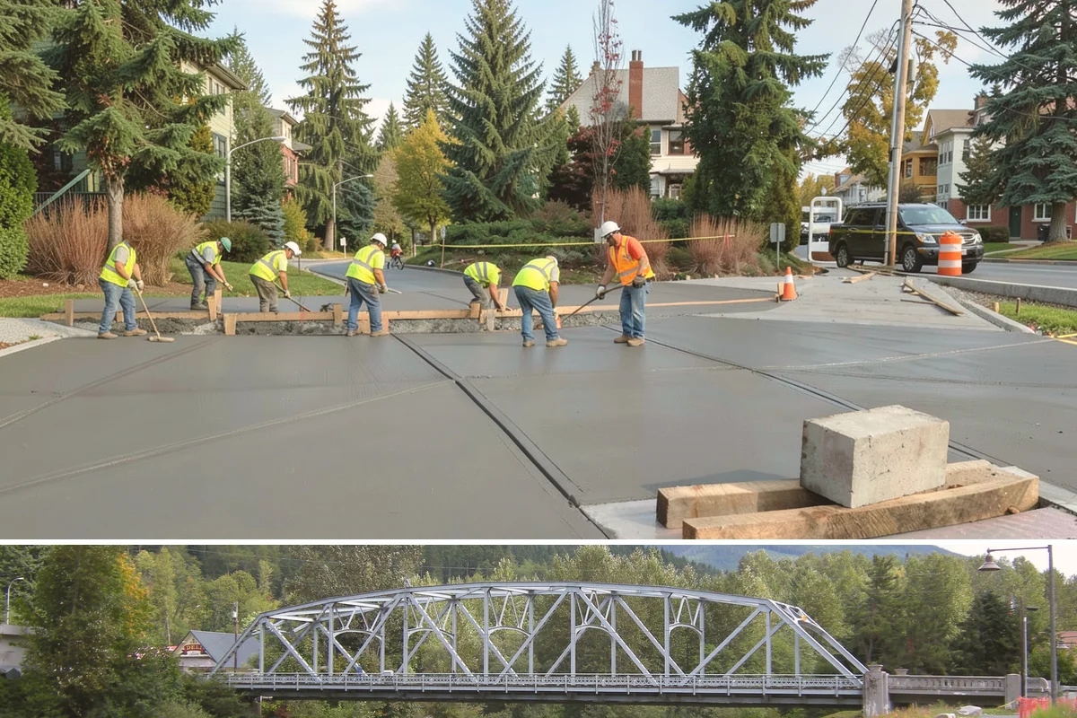 Parking Stall Numbering in Skykomish, King County, WA - Striping and stenciling are scheduled in dry weather, making late spring through early fall the most dependable window.
