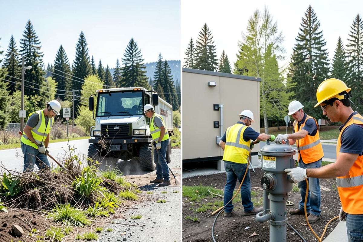Parks Department Grounds Maintenance in Arlington, Snohomish County, WA - Align with the parks director on maintenance standards and priority sites