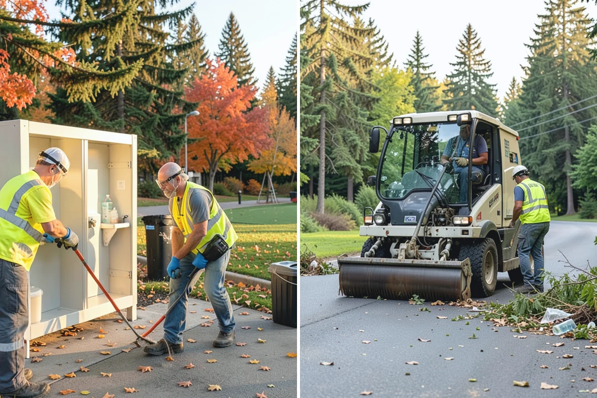 Parks Department Grounds Maintenance in Auburn, King County, WA - Align with the parks director on maintenance standards and priority sites