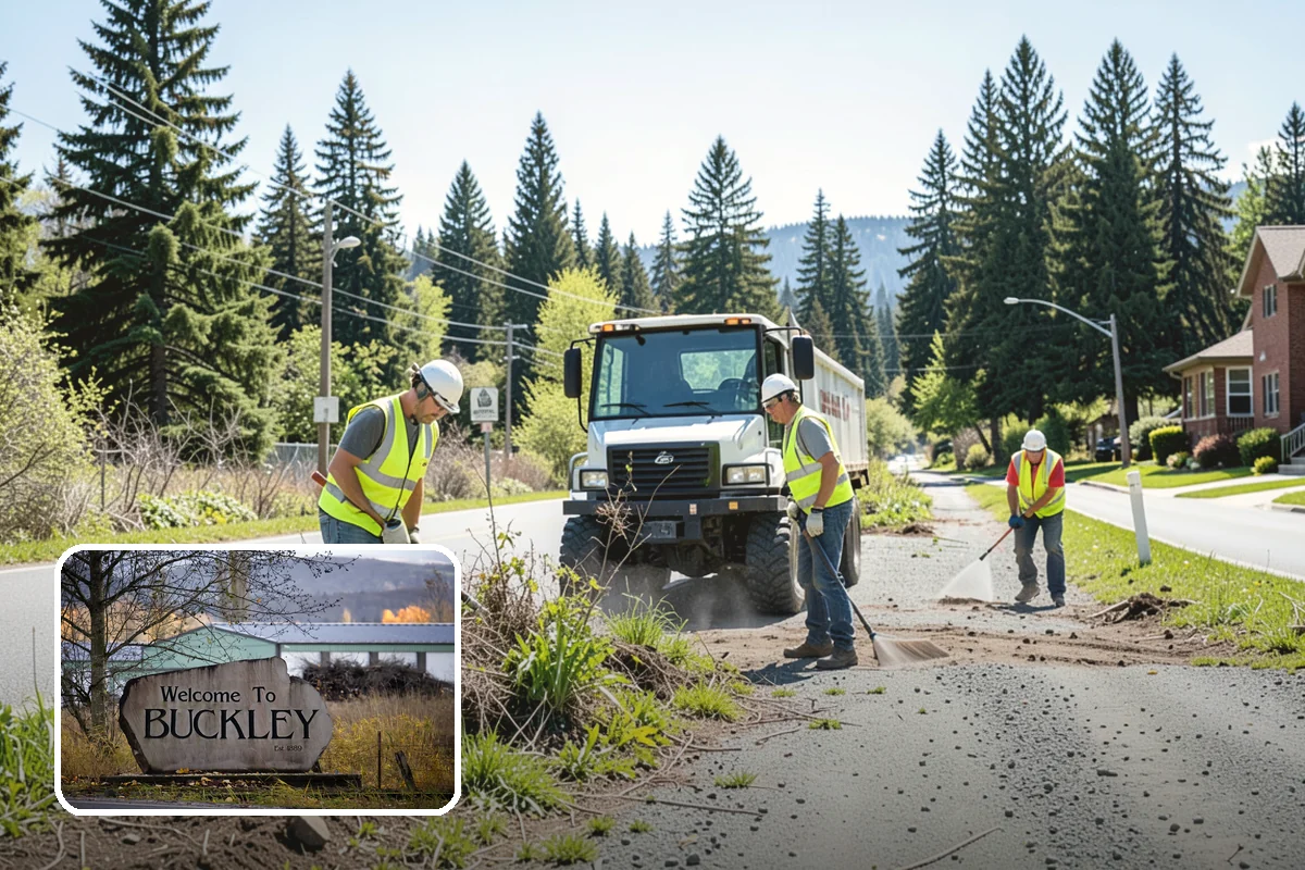 Parks Department Grounds Maintenance in Buckley, Pierce County, WA - Extends department capacity without new headcount