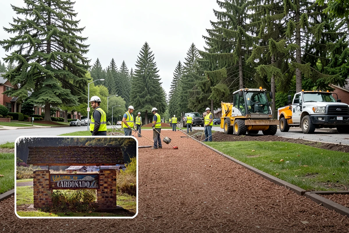 Parks Department Grounds Maintenance in Carbonado, Pierce County, WA - Extends department capacity without new headcount