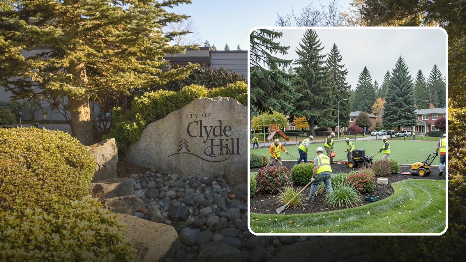 Parks Department Grounds Maintenance in Clyde Hill, King County, WA - Contract grounds maintenance supporting Western Washington parks departments across neighborhood parks and regional greenspaces.